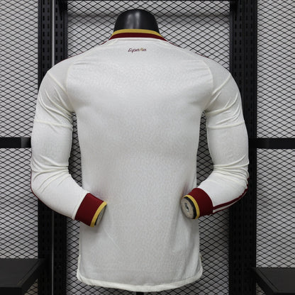 Maillot 2026 Espagne Extérieur player Manches Longues
