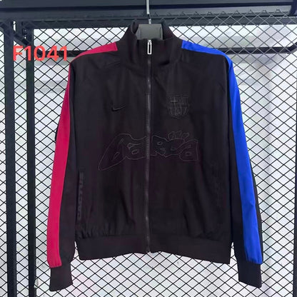 Veste coupe-vent réversible Barcelone black