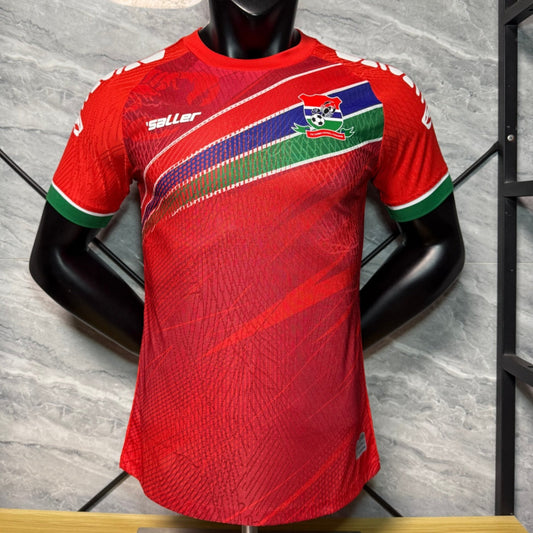 Maillot 25/26 Gambia red player