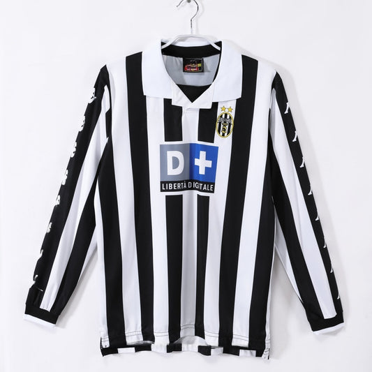 1999-2000 Maillot  Juventus Domicile Retro Manches Longues